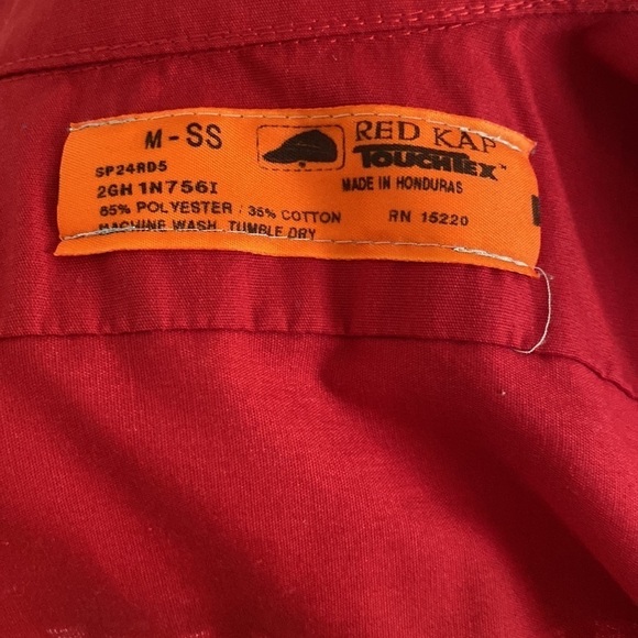 Retro pinup “Red Elvises” button down shirt - Picture 6 of 6